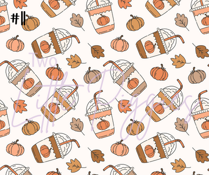 Printed Vinyl - Pumpkin Spice