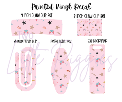 Printed Vinyl - New Year's Party
