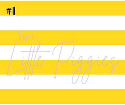 Printed Vinyl - Cheer - Yellow and Black
