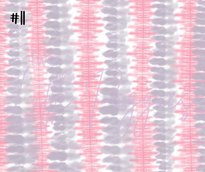 Printed Vinyl - Pastel Tie Dye