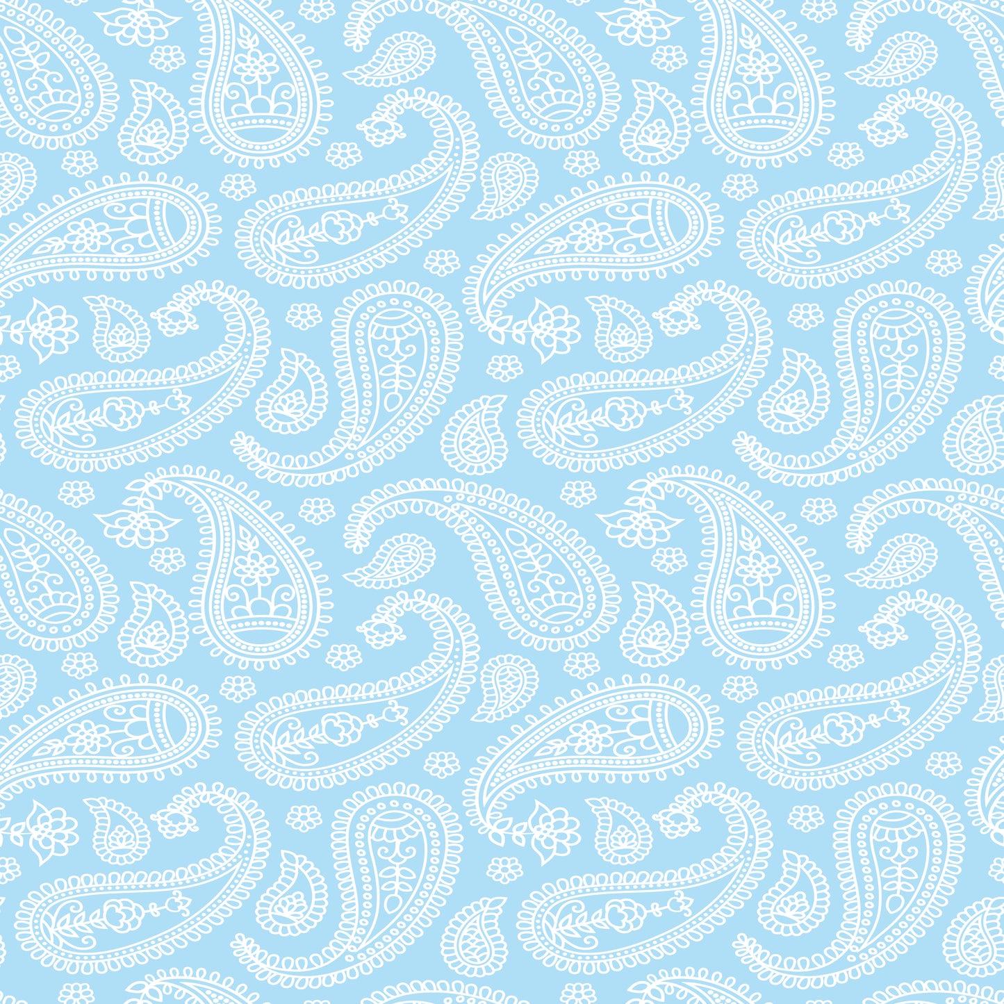 Printed Vinyl - Pastel Paisley