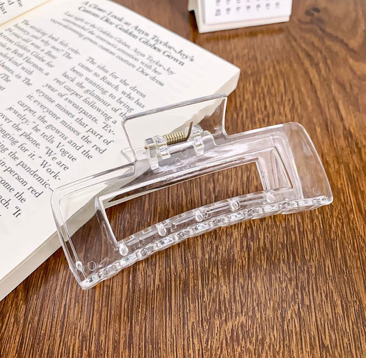 Clear Claw Clips (Set of 3)