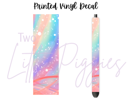 Printed Vinyl - Whimsy Pastel