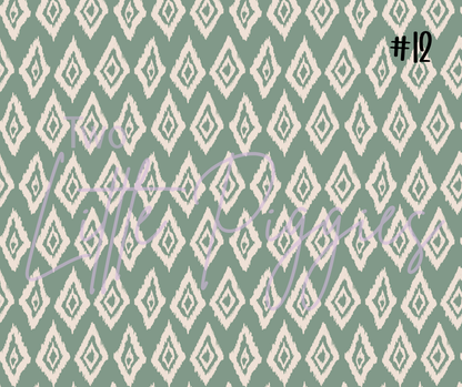 Printed Vinyl - Berry Mint Boho