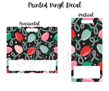 Printed Vinyl - Christmas Lights