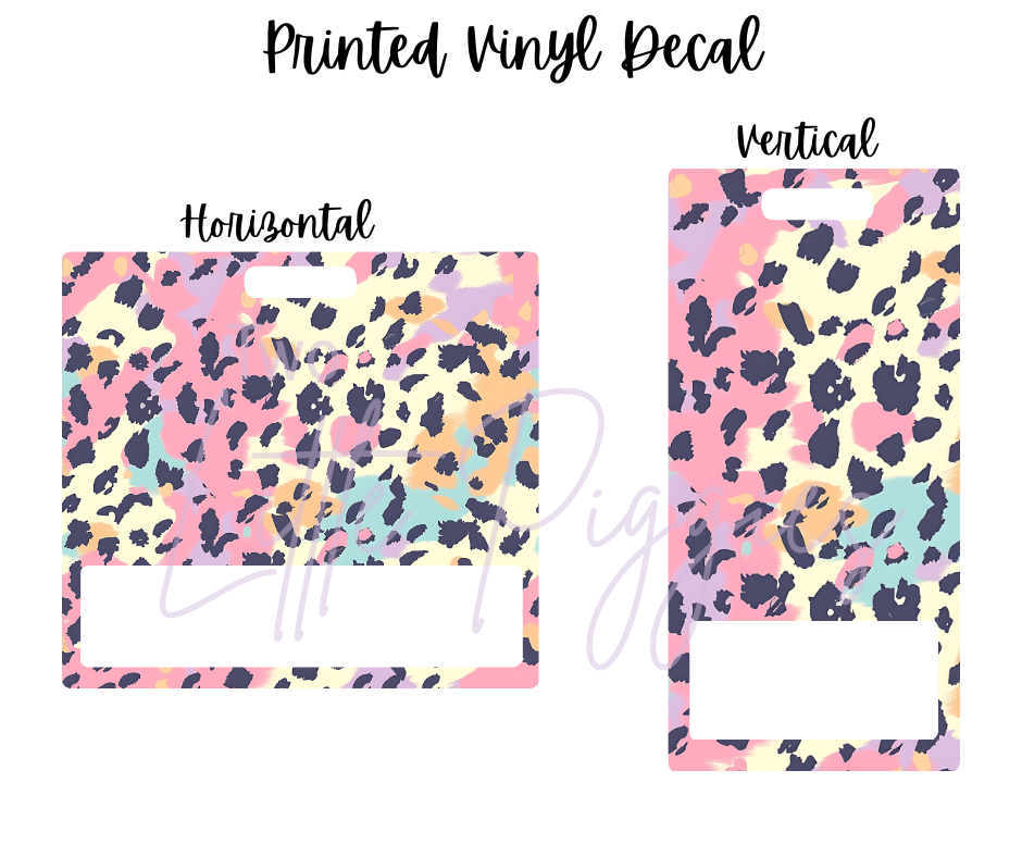 Printed Vinyl - Groovy Animal Print Collection