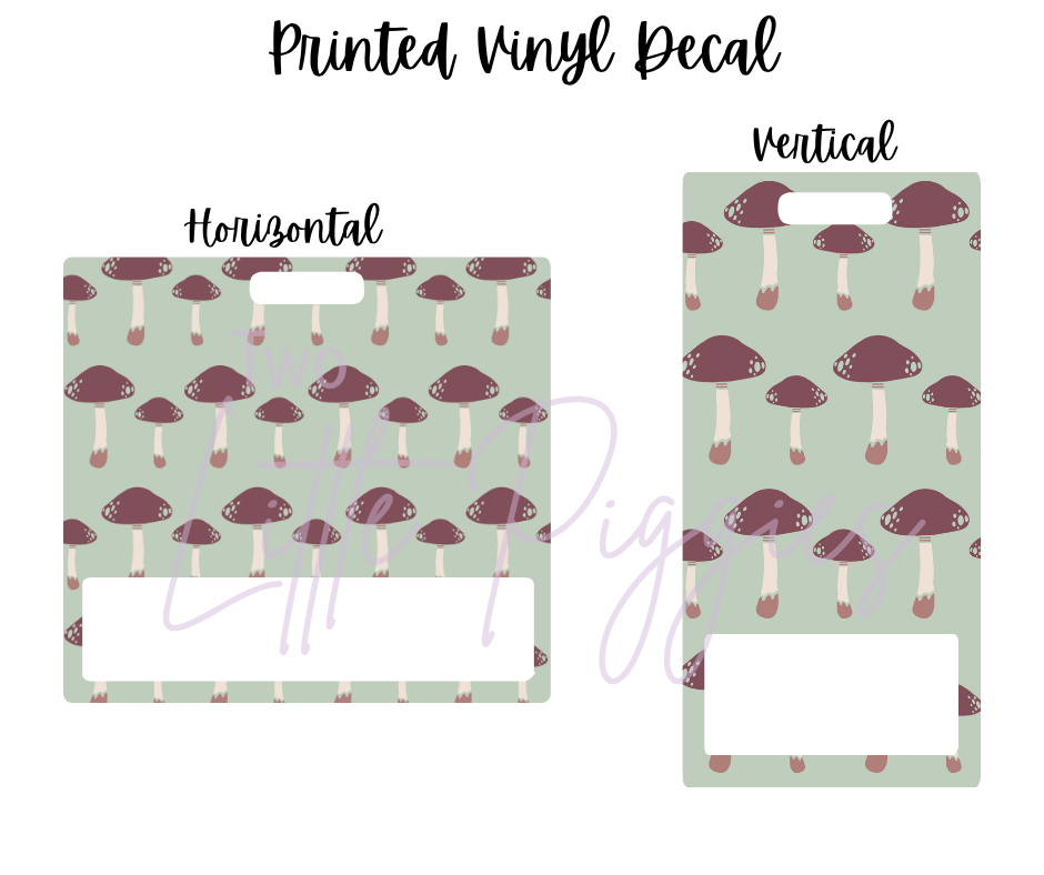 Printed Vinyl - Berry Mint Boho