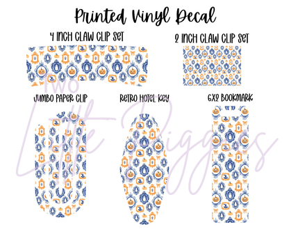 Printed Vinyl - Halloween - Preppy Halloween