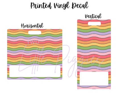 Printed Vinyl - Groovy Back to School