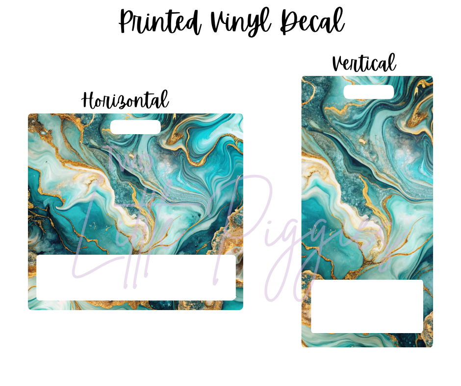 Printed Vinyl - Alcohol Ink