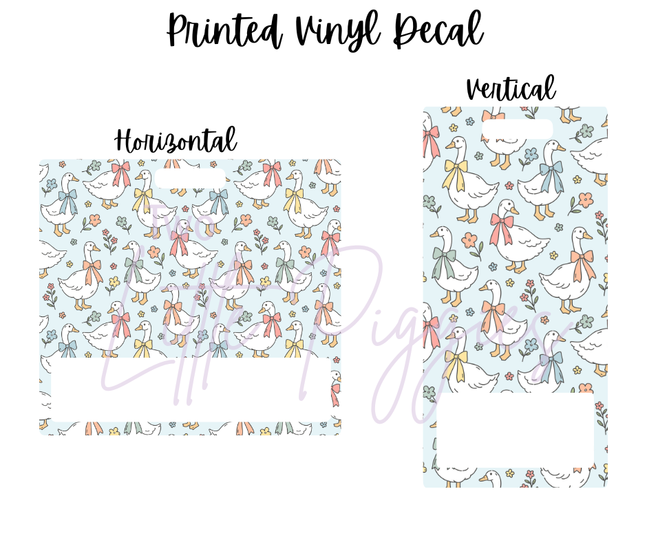 Printed Vinyl - Funny Goose
