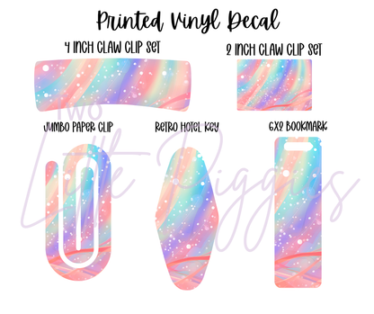 Printed Vinyl - Whimsy Pastel