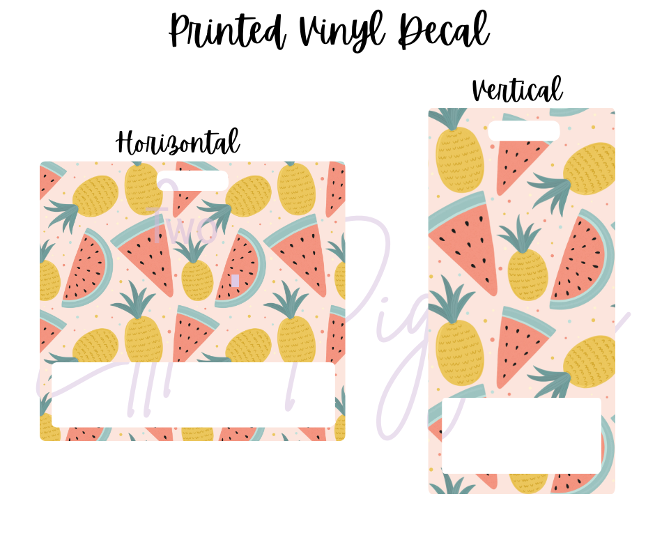 Printed Vinyl - Summer Paradise Collection