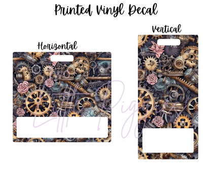 Printed Vinyl - Colorful Steampunk