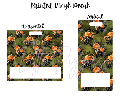 Printed Vinyl - Halloween Floral Collection
