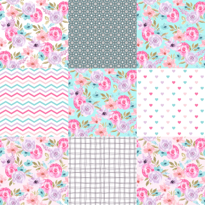 Printed Vinyl - Blissful Floral