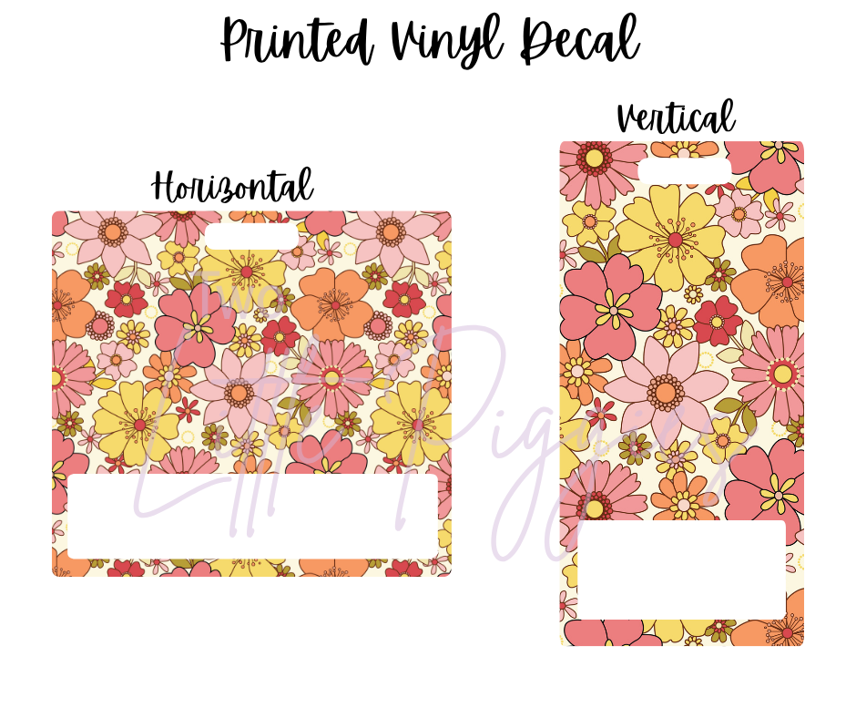 Printed Vinyl - 60s Retro