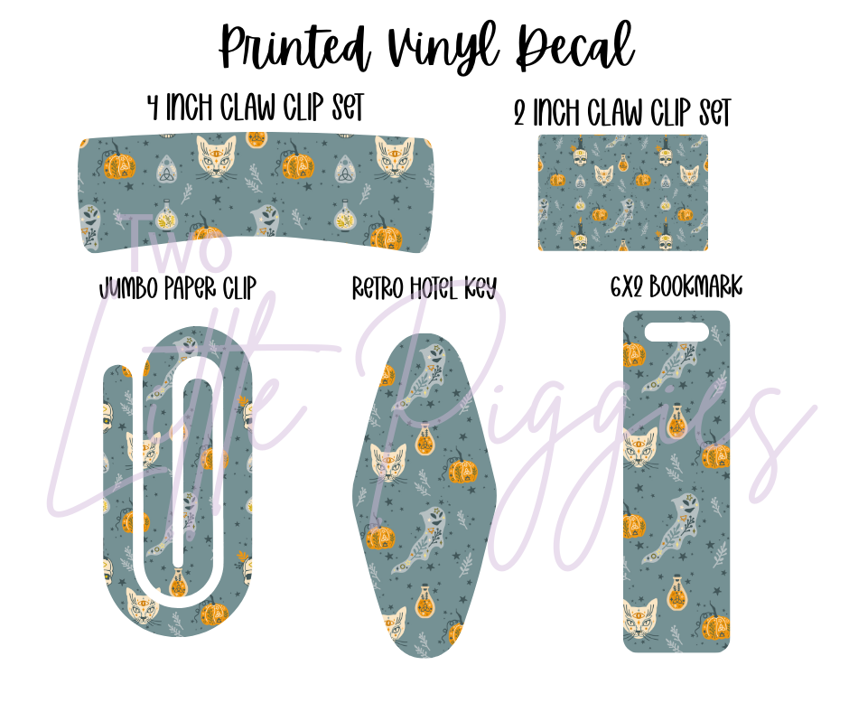 Printed Vinyl - Halloween - Potions