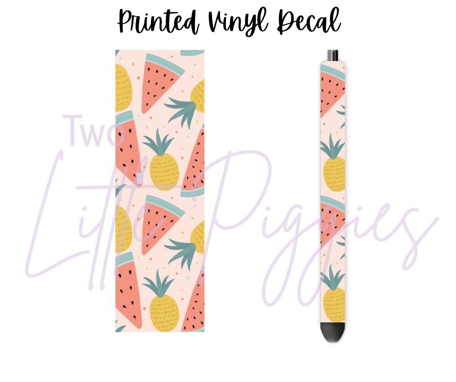 Printed Vinyl - Summer Paradise Collection