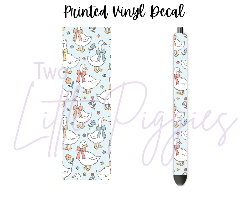 Printed Vinyl - Funny Goose