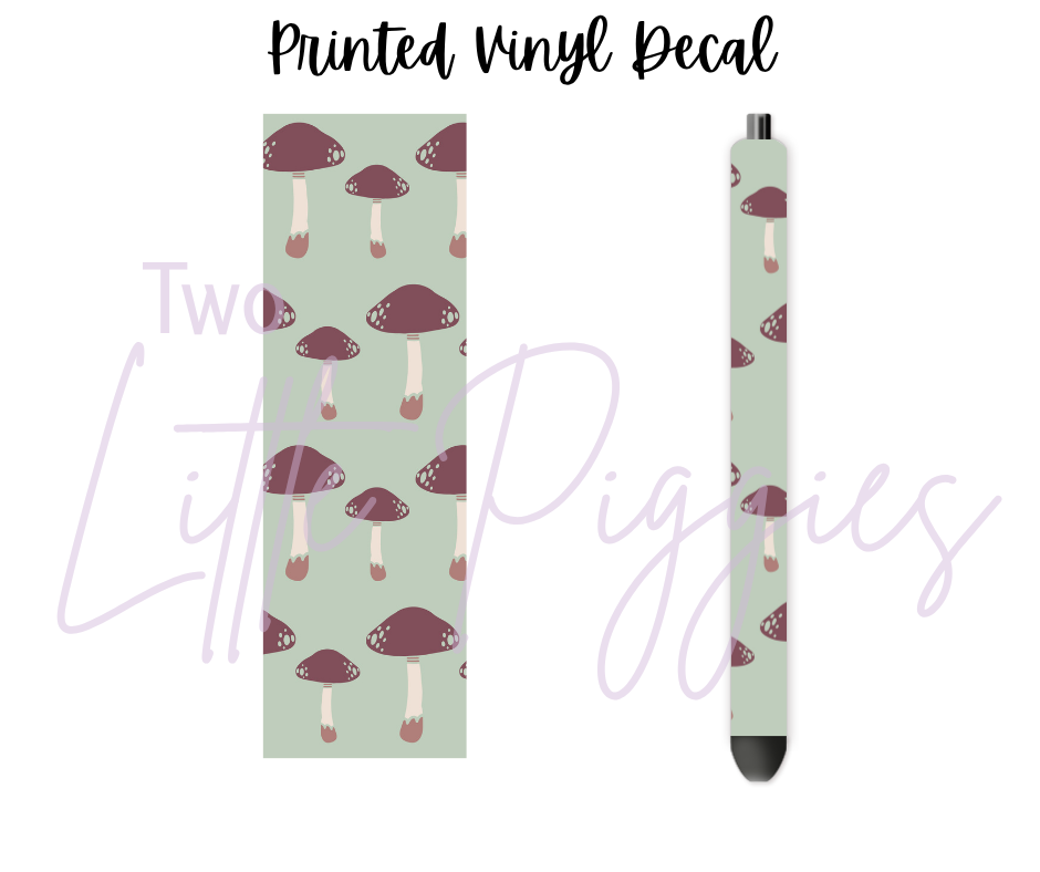 Printed Vinyl - Berry Mint Boho