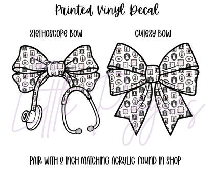 Printed Vinyl - Halloween - Pink Paranormal