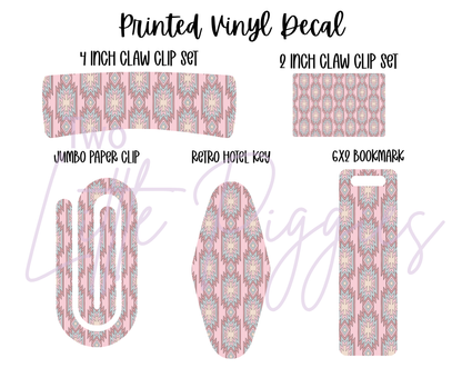 Printed Vinyl - Western Pattern 1 Collection