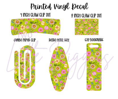 Printed Vinyl - Summer Love Floral