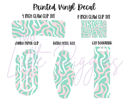 Printed Vinyl - Pastel Boho