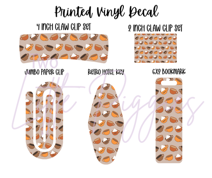 Printed Vinyl - Autumn Days