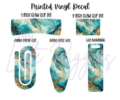 Printed Vinyl - Alcohol Ink
