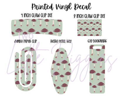 Printed Vinyl - Berry Mint Boho