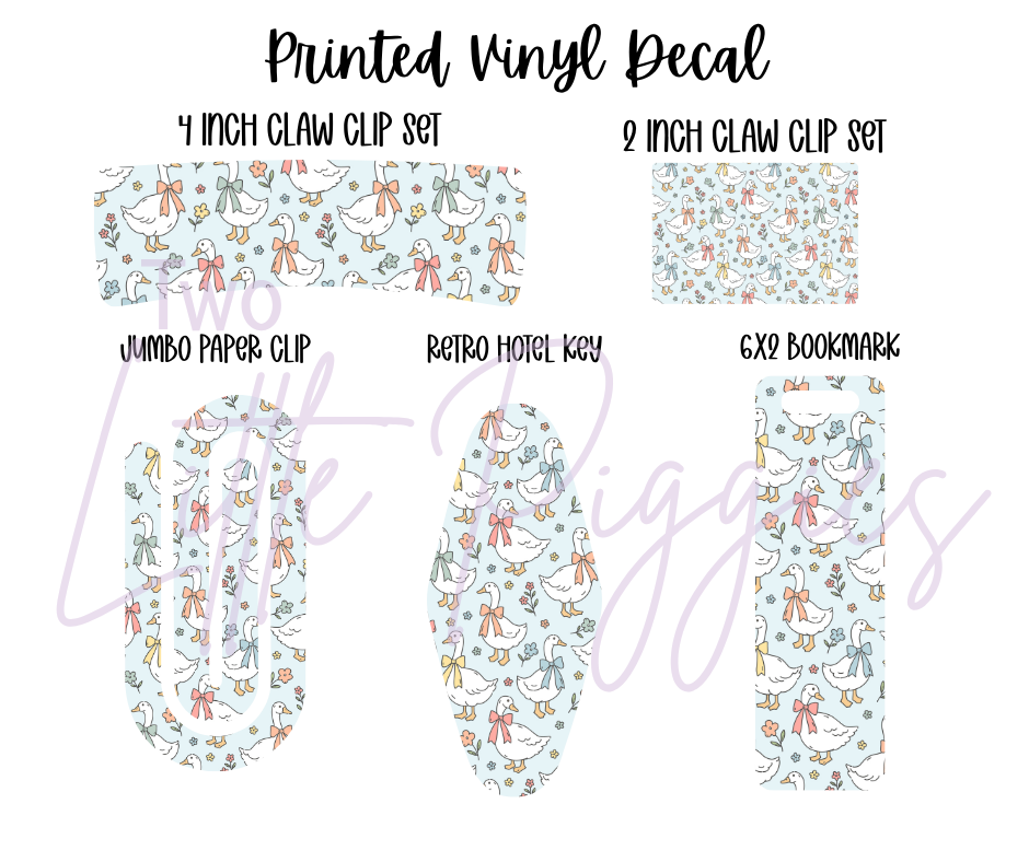 Printed Vinyl - Funny Goose