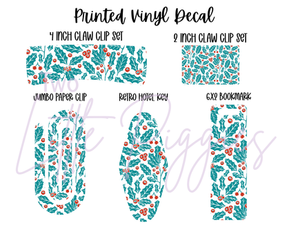 Printed Vinyl - Happy Holidays