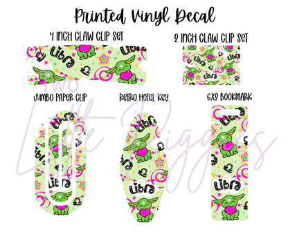 Printed Vinyl - Cutesy Zodiac