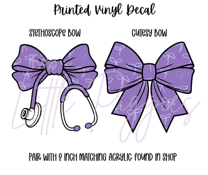 Printed Vinyl - Wisteria