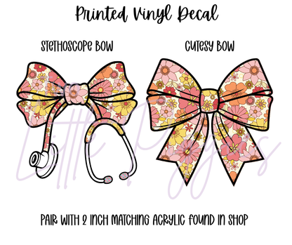 Printed Vinyl - 60s Retro