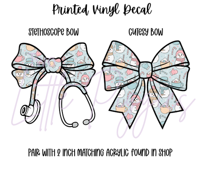 Printed Vinyl - Sweet and Frosty