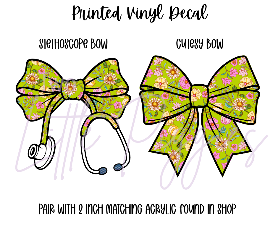 Printed Vinyl - Summer Love Floral