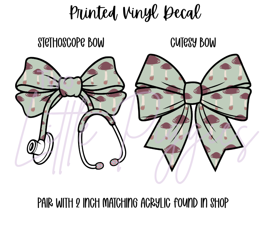 Printed Vinyl - Berry Mint Boho