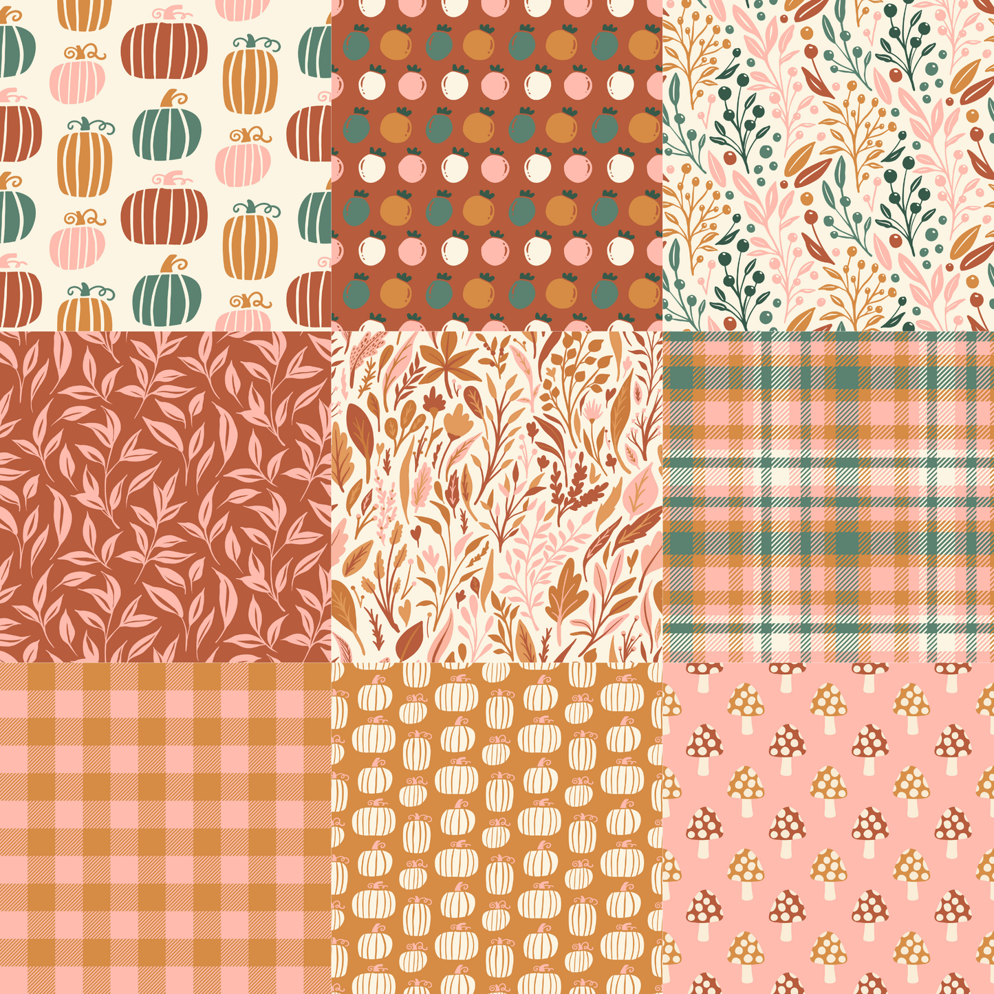 Printed Vinyl - Boho Fall