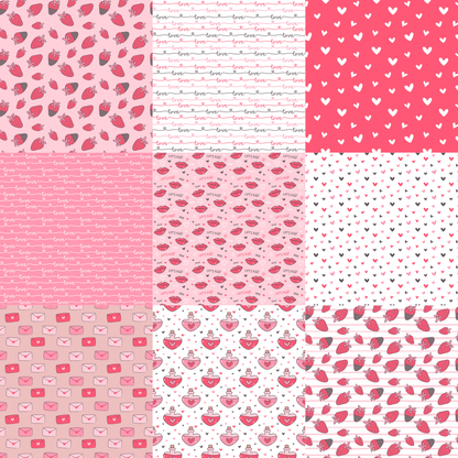 Printed Vinyl - Valentine - Be My Valentine