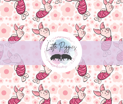 Printed Vinyl - Characters - Piglet