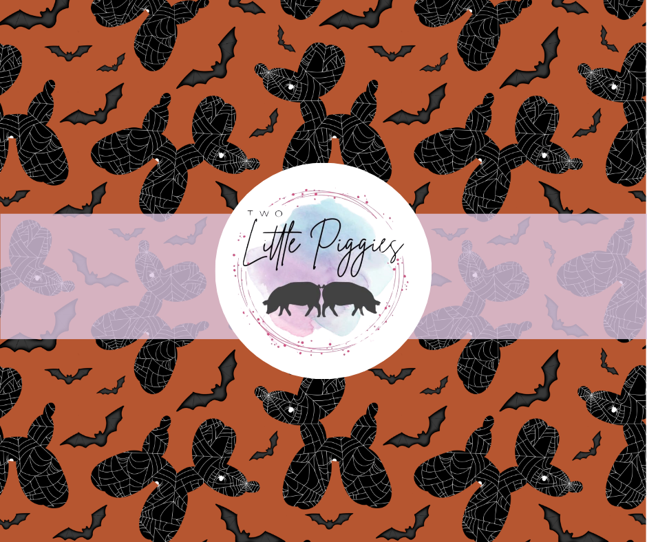 Printed Vinyl - Halloween Balloon Dogs