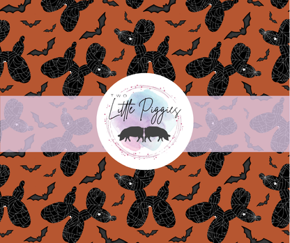 Printed Vinyl - Halloween Balloon Dogs