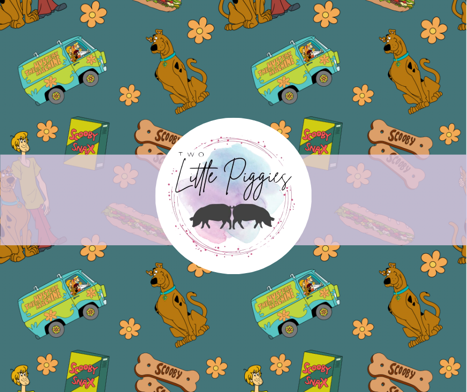 Printed Vinyl - 90's - Scooby-Do