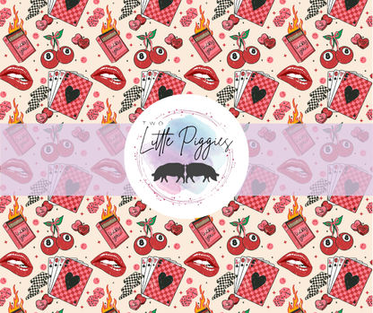 Printed Vinyl - Valentine - Lucky You