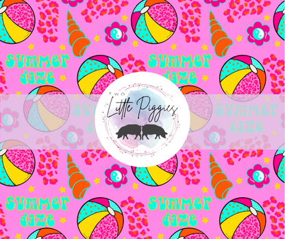 Printed Vinyl - Summer Daze