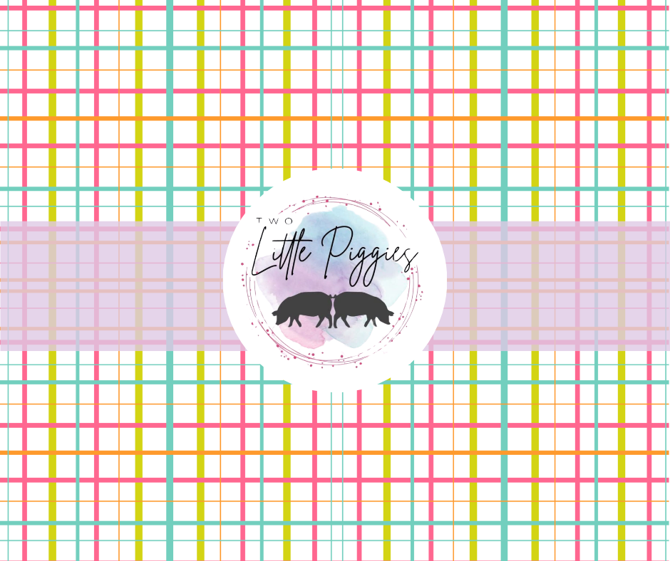 Printed Vinyl - School Plaid