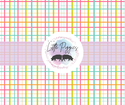 Printed Vinyl - School Plaid